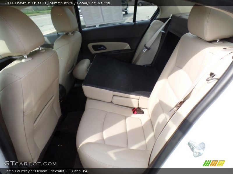 Summit White / Cocoa/Light Neutral 2014 Chevrolet Cruze LT