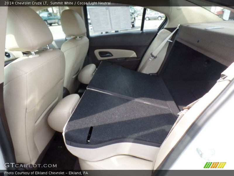 Summit White / Cocoa/Light Neutral 2014 Chevrolet Cruze LT