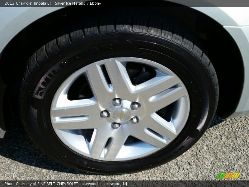 Silver Ice Metallic / Ebony 2013 Chevrolet Impala LT