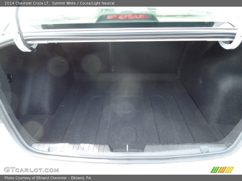 Summit White / Cocoa/Light Neutral 2014 Chevrolet Cruze LT