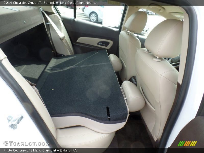 Summit White / Cocoa/Light Neutral 2014 Chevrolet Cruze LT