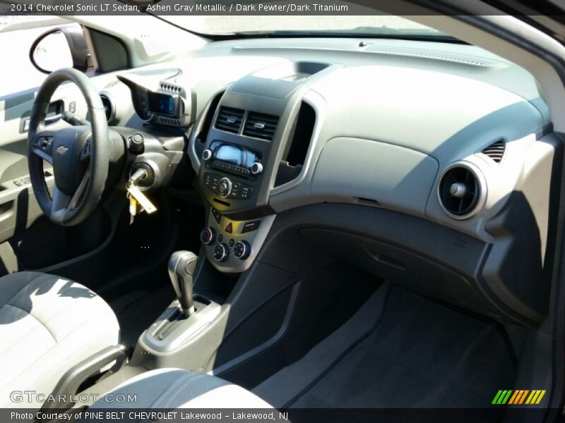 Ashen Gray Metallic / Dark Pewter/Dark Titanium 2014 Chevrolet Sonic LT Sedan