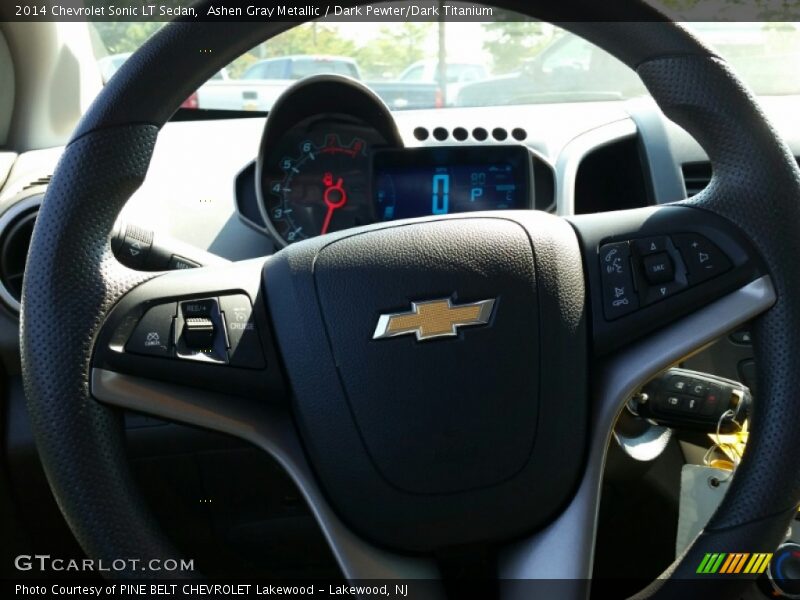 Ashen Gray Metallic / Dark Pewter/Dark Titanium 2014 Chevrolet Sonic LT Sedan