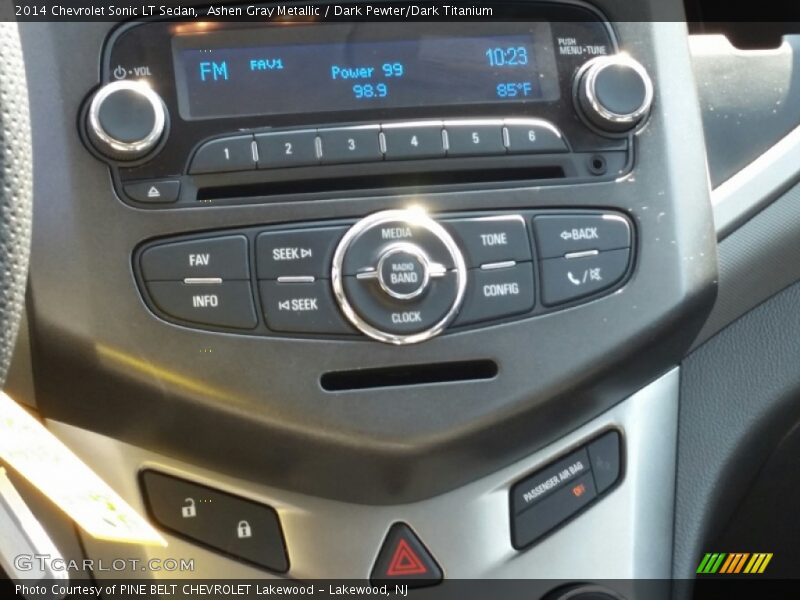 Ashen Gray Metallic / Dark Pewter/Dark Titanium 2014 Chevrolet Sonic LT Sedan