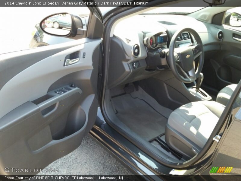 Ashen Gray Metallic / Dark Pewter/Dark Titanium 2014 Chevrolet Sonic LT Sedan