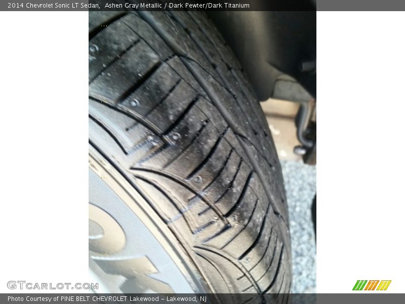 Ashen Gray Metallic / Dark Pewter/Dark Titanium 2014 Chevrolet Sonic LT Sedan