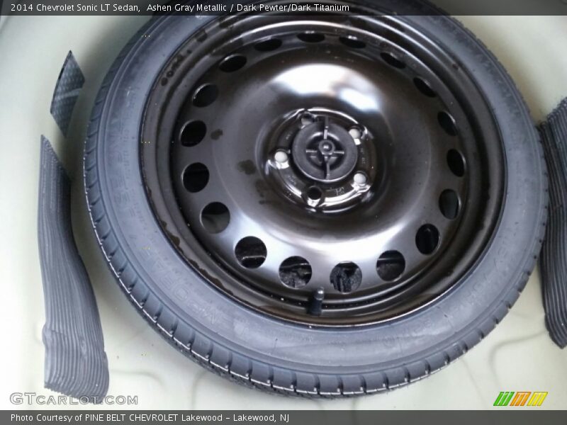 Ashen Gray Metallic / Dark Pewter/Dark Titanium 2014 Chevrolet Sonic LT Sedan