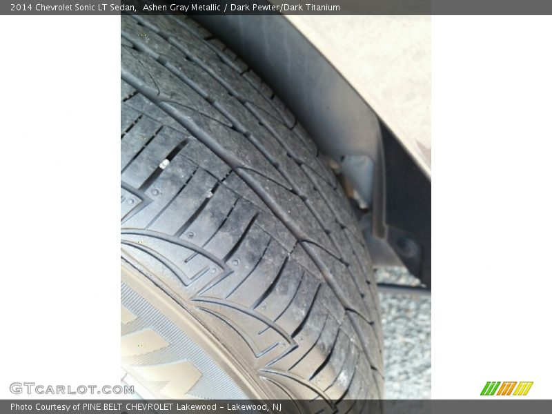 Ashen Gray Metallic / Dark Pewter/Dark Titanium 2014 Chevrolet Sonic LT Sedan