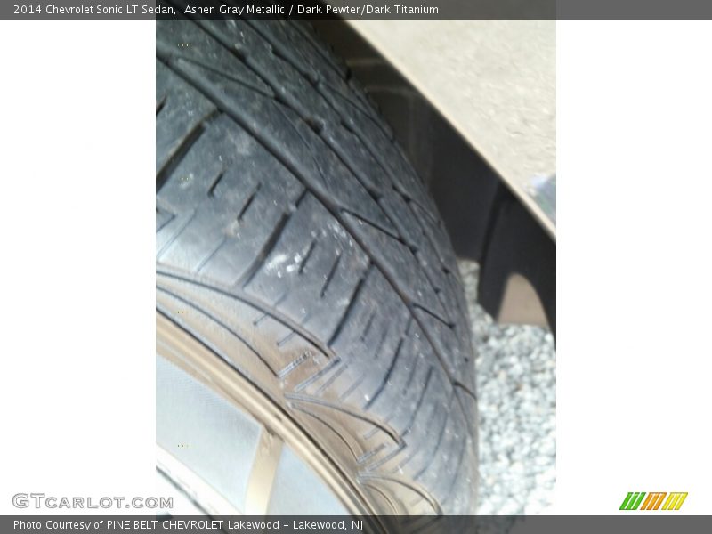 Ashen Gray Metallic / Dark Pewter/Dark Titanium 2014 Chevrolet Sonic LT Sedan