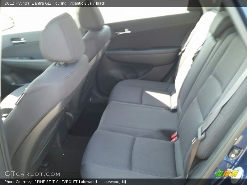Atlantic Blue / Black 2012 Hyundai Elantra GLS Touring