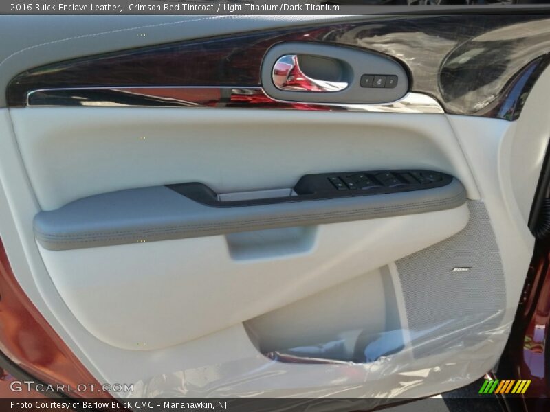 Crimson Red Tintcoat / Light Titanium/Dark Titanium 2016 Buick Enclave Leather