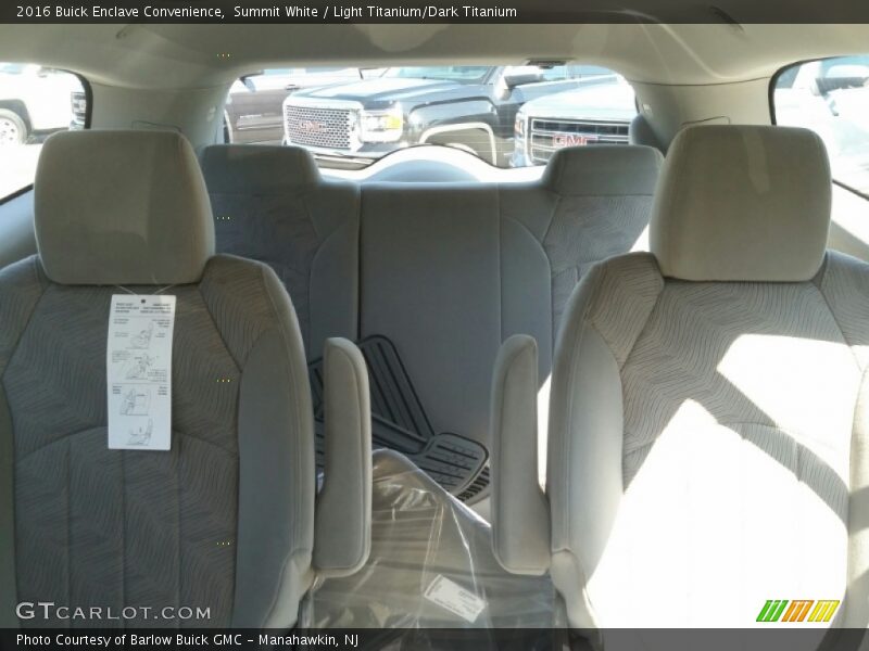 Summit White / Light Titanium/Dark Titanium 2016 Buick Enclave Convenience