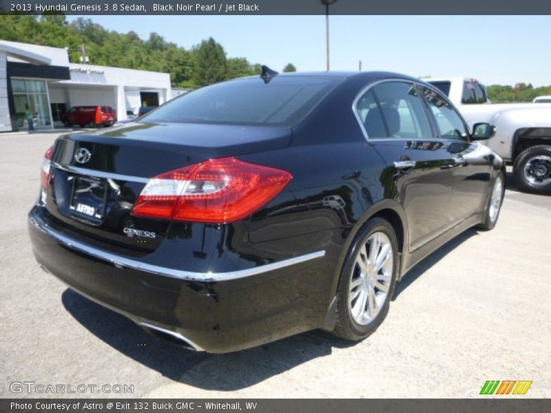 Black Noir Pearl / Jet Black 2013 Hyundai Genesis 3.8 Sedan