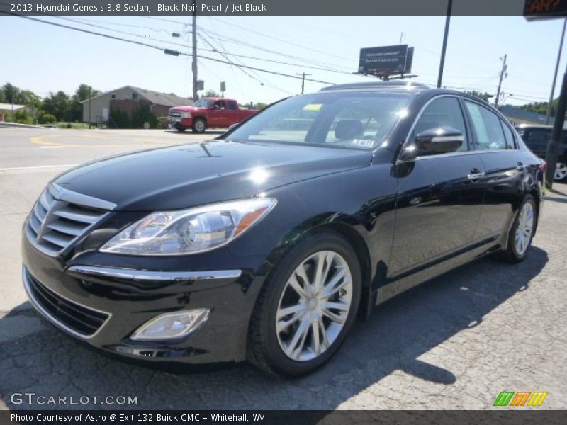 Black Noir Pearl / Jet Black 2013 Hyundai Genesis 3.8 Sedan