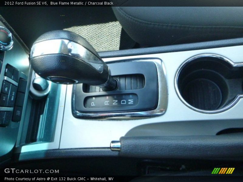 Blue Flame Metallic / Charcoal Black 2012 Ford Fusion SE V6