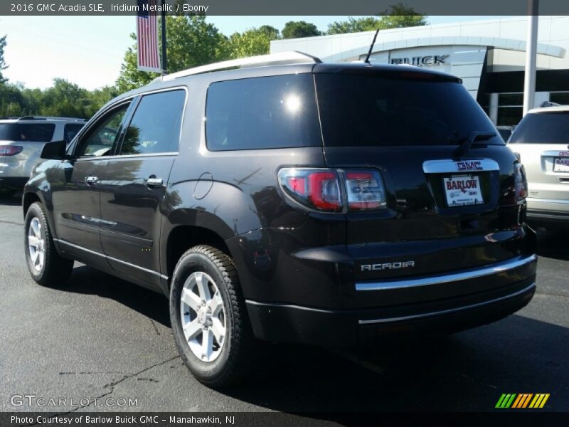 Iridium Metallic / Ebony 2016 GMC Acadia SLE