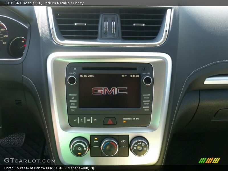 Iridium Metallic / Ebony 2016 GMC Acadia SLE