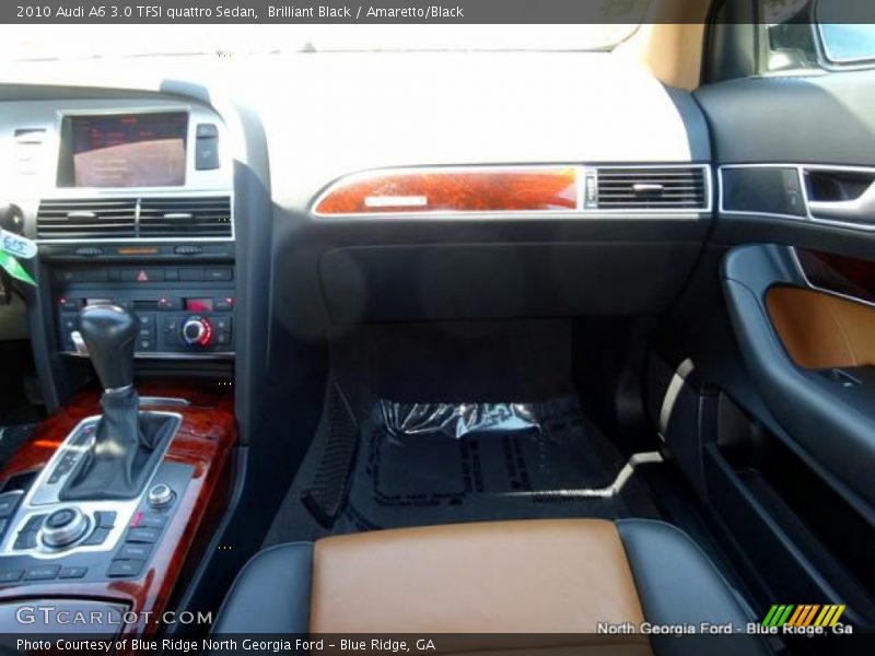 Brilliant Black / Amaretto/Black 2010 Audi A6 3.0 TFSI quattro Sedan