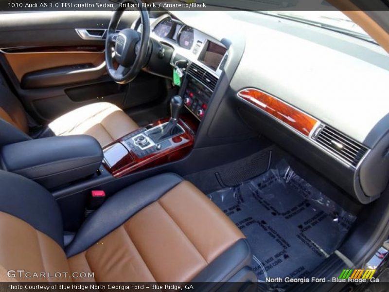 Brilliant Black / Amaretto/Black 2010 Audi A6 3.0 TFSI quattro Sedan