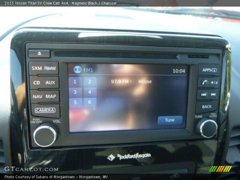 Magnetic Black / Charcoal 2015 Nissan Titan SV Crew Cab 4x4