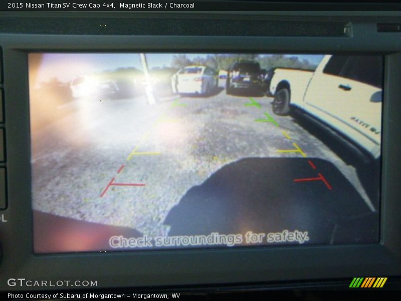 Magnetic Black / Charcoal 2015 Nissan Titan SV Crew Cab 4x4