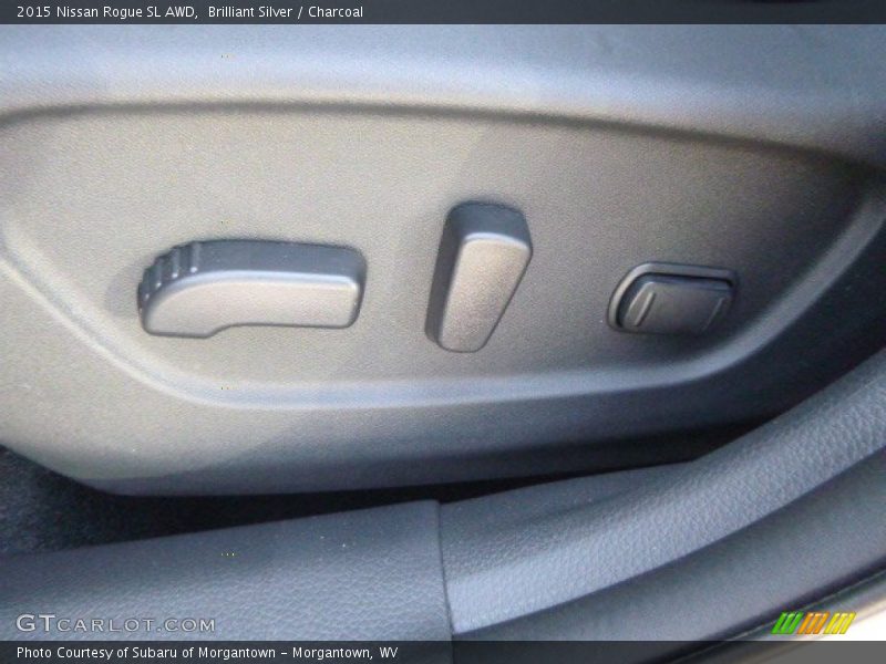Brilliant Silver / Charcoal 2015 Nissan Rogue SL AWD