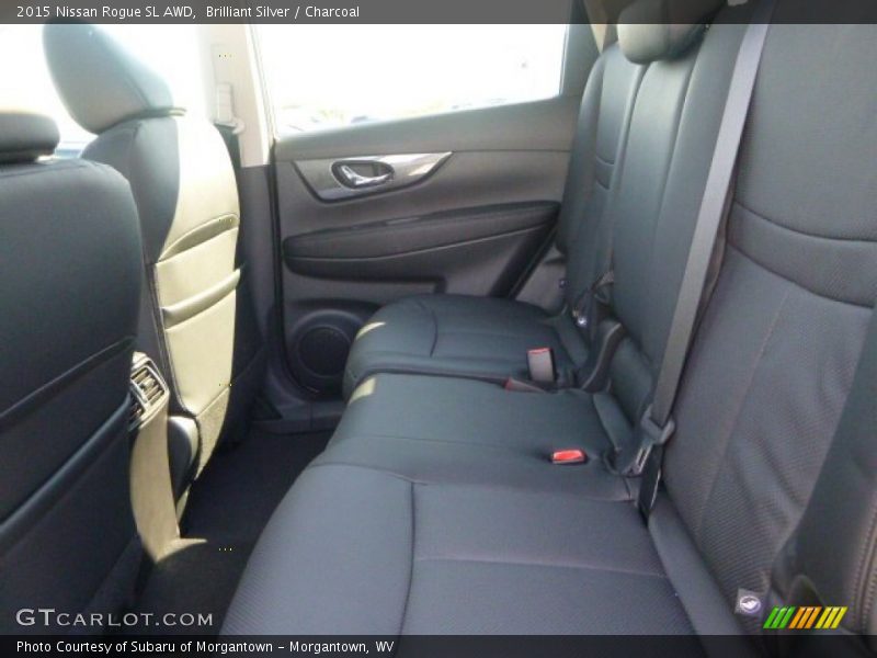 Brilliant Silver / Charcoal 2015 Nissan Rogue SL AWD