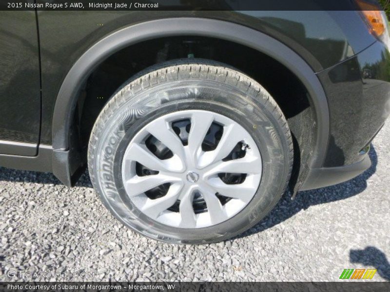 Midnight Jade / Charcoal 2015 Nissan Rogue S AWD