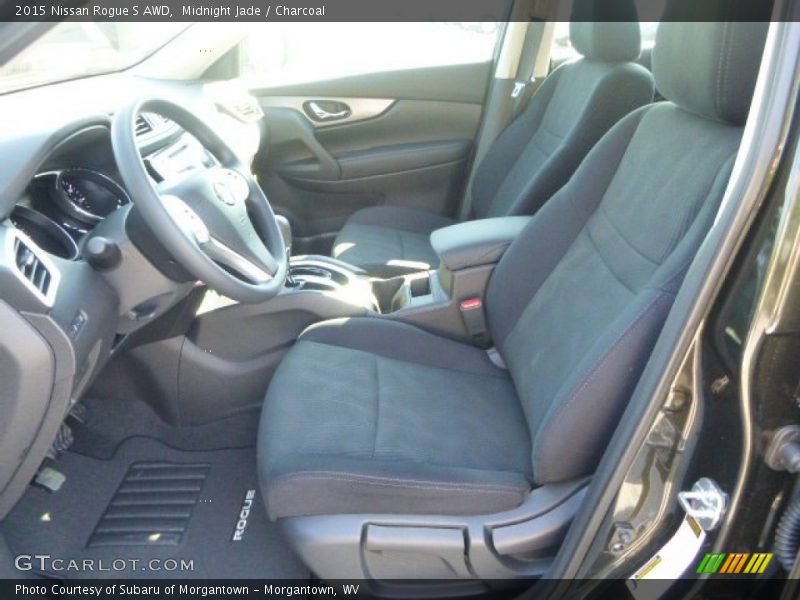 Midnight Jade / Charcoal 2015 Nissan Rogue S AWD