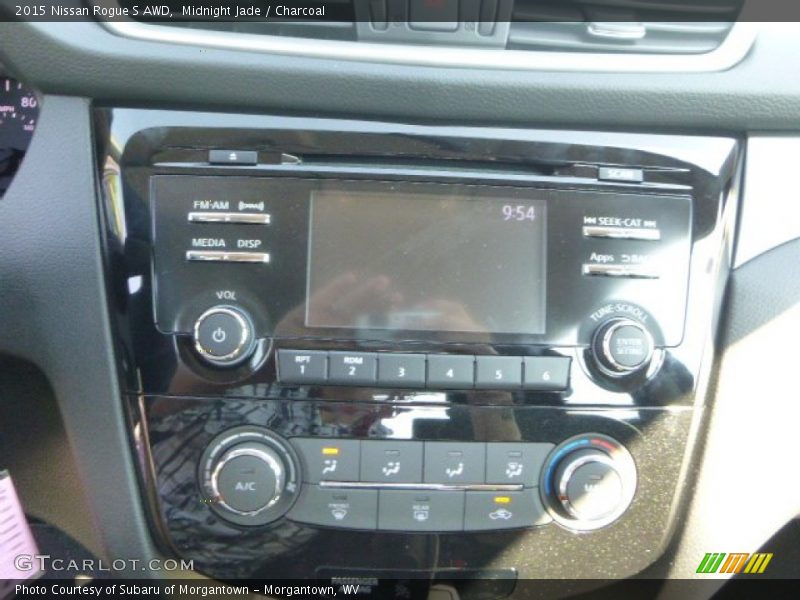 Midnight Jade / Charcoal 2015 Nissan Rogue S AWD