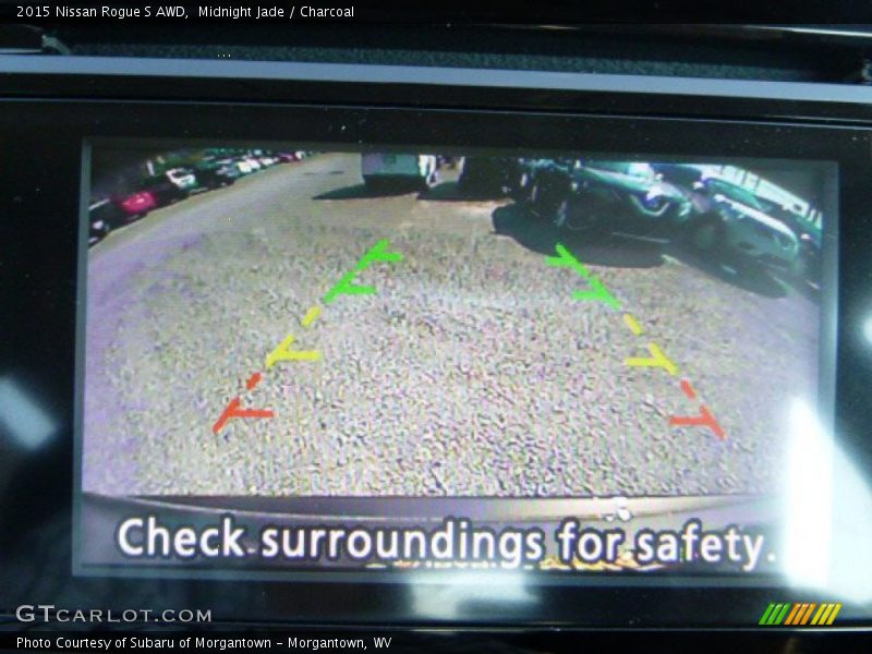 Midnight Jade / Charcoal 2015 Nissan Rogue S AWD
