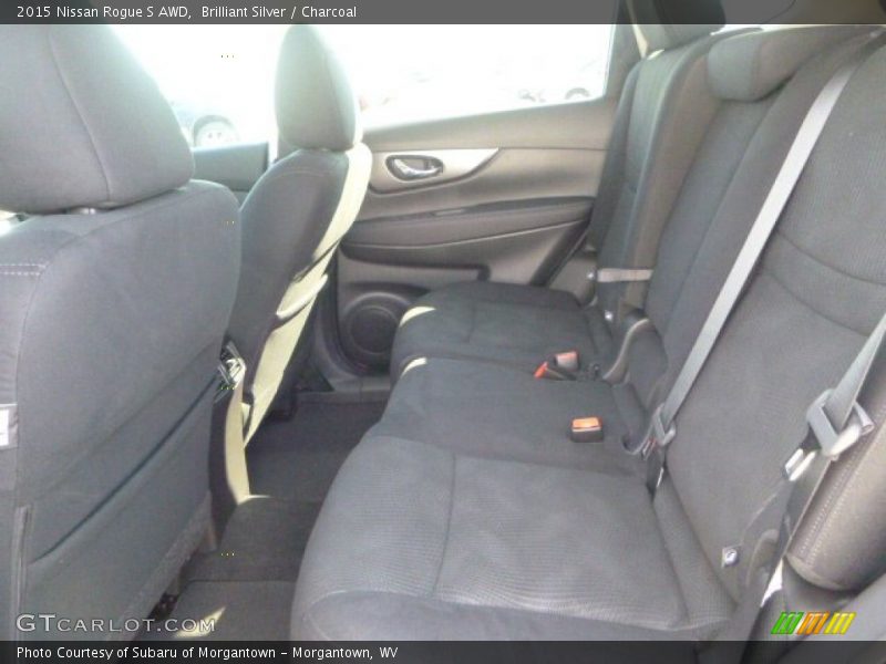 Brilliant Silver / Charcoal 2015 Nissan Rogue S AWD