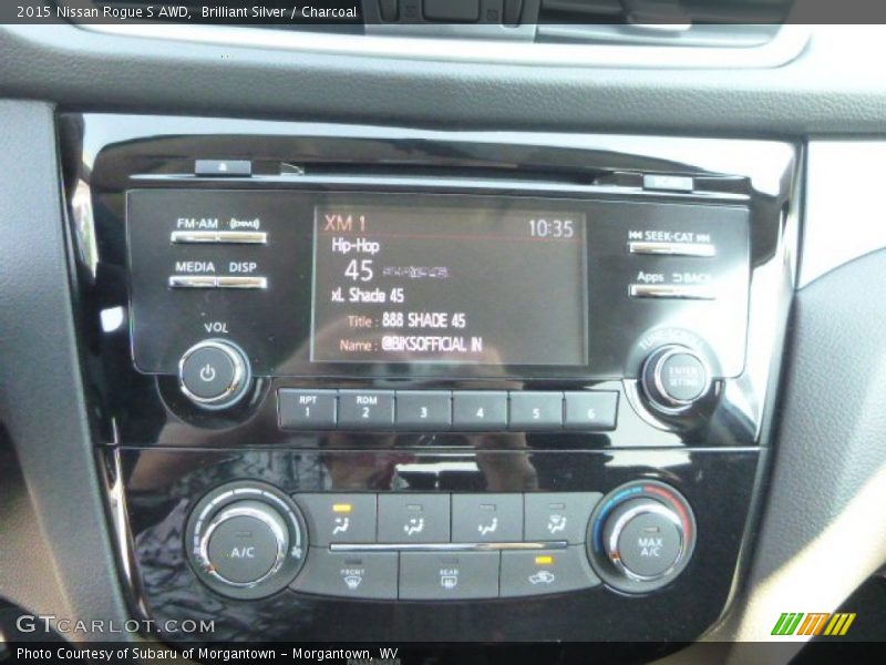 Brilliant Silver / Charcoal 2015 Nissan Rogue S AWD