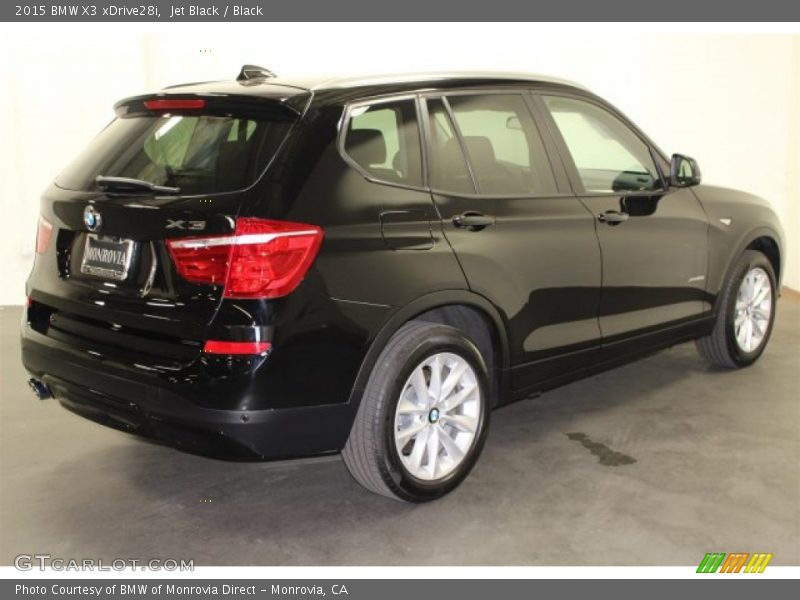Jet Black / Black 2015 BMW X3 xDrive28i