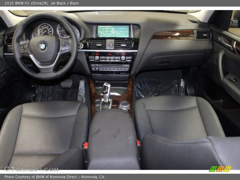 Jet Black / Black 2015 BMW X3 xDrive28i