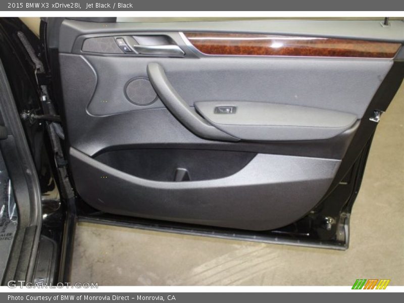 Jet Black / Black 2015 BMW X3 xDrive28i