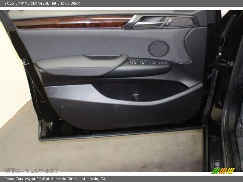 Jet Black / Black 2015 BMW X3 xDrive28i