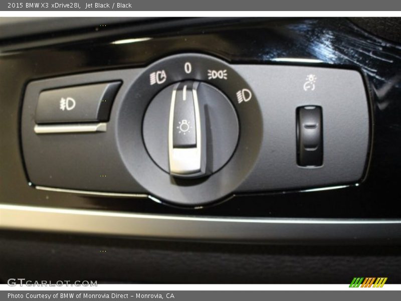 Jet Black / Black 2015 BMW X3 xDrive28i
