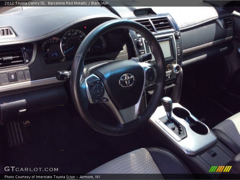 Barcelona Red Metallic / Black/Ash 2012 Toyota Camry SE