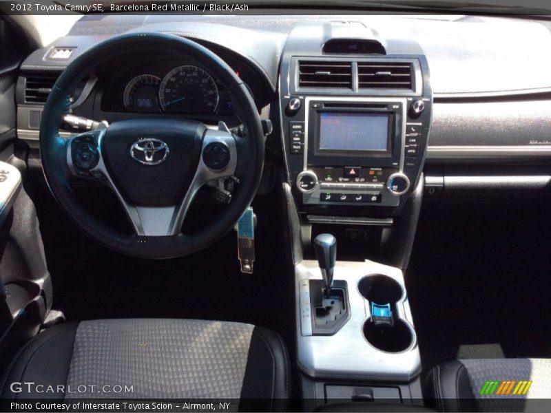 Barcelona Red Metallic / Black/Ash 2012 Toyota Camry SE