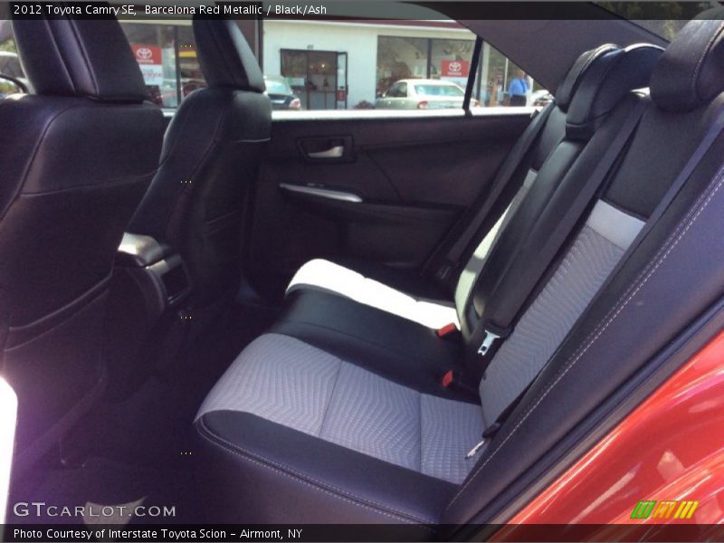 Barcelona Red Metallic / Black/Ash 2012 Toyota Camry SE