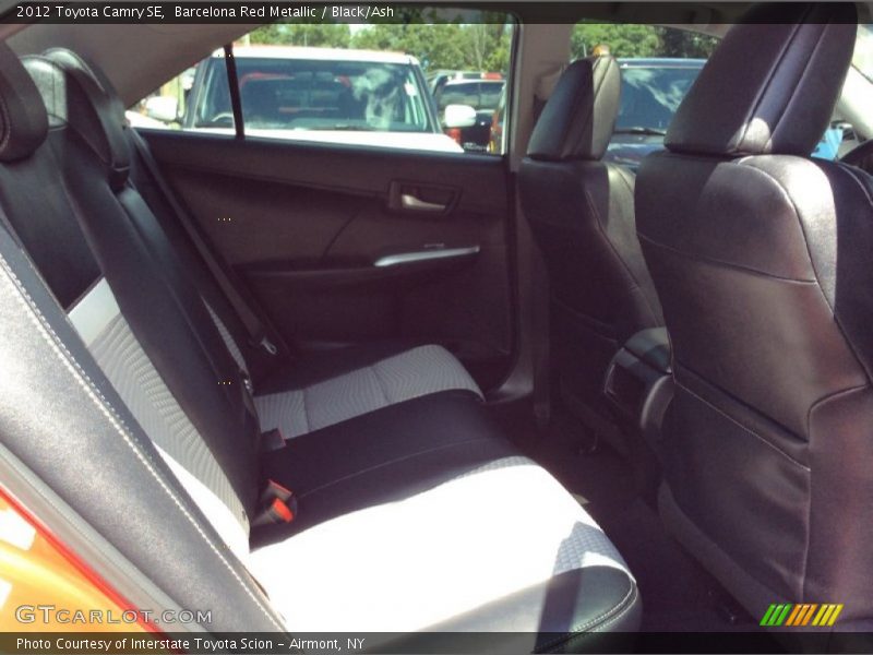Barcelona Red Metallic / Black/Ash 2012 Toyota Camry SE