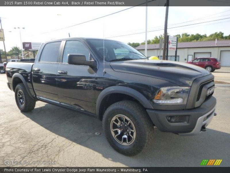 Front 3/4 View of 2015 1500 Rebel Crew Cab 4x4