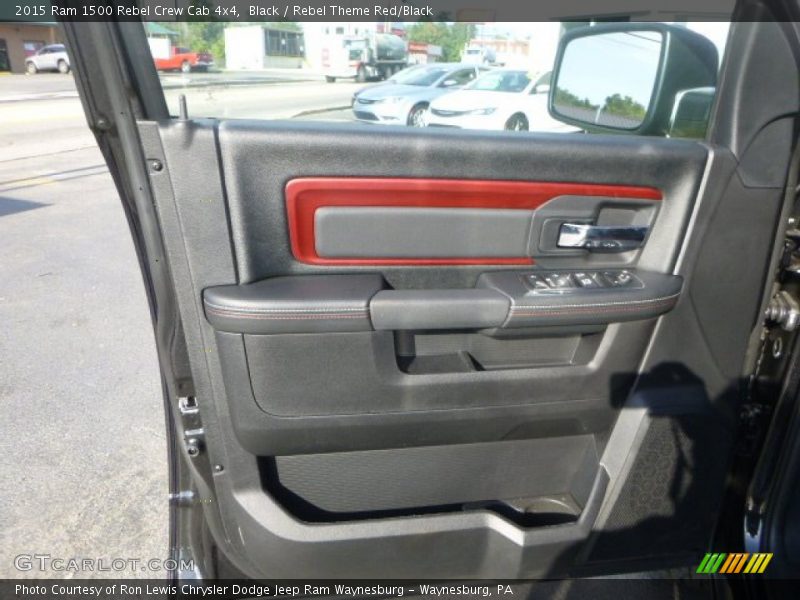 Door Panel of 2015 1500 Rebel Crew Cab 4x4