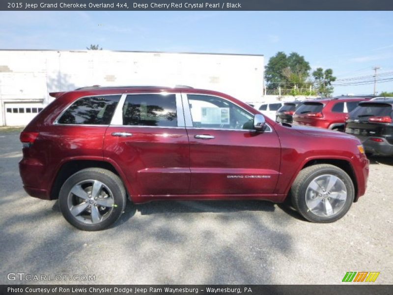 Deep Cherry Red Crystal Pearl / Black 2015 Jeep Grand Cherokee Overland 4x4