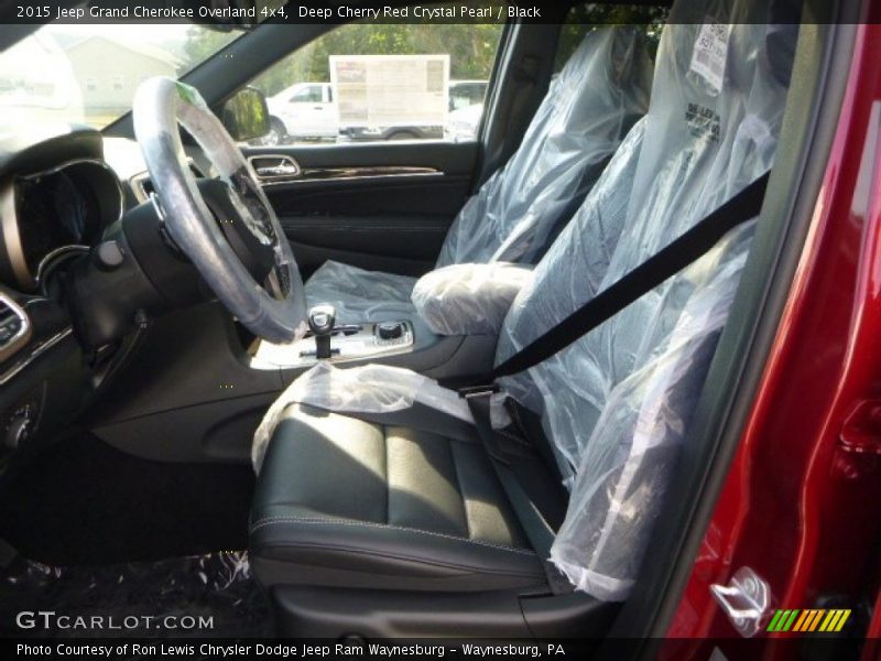 Deep Cherry Red Crystal Pearl / Black 2015 Jeep Grand Cherokee Overland 4x4