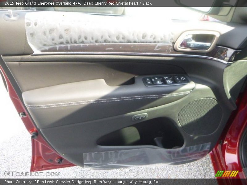 Deep Cherry Red Crystal Pearl / Black 2015 Jeep Grand Cherokee Overland 4x4
