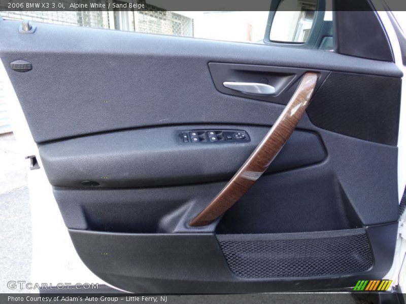 Alpine White / Sand Beige 2006 BMW X3 3.0i