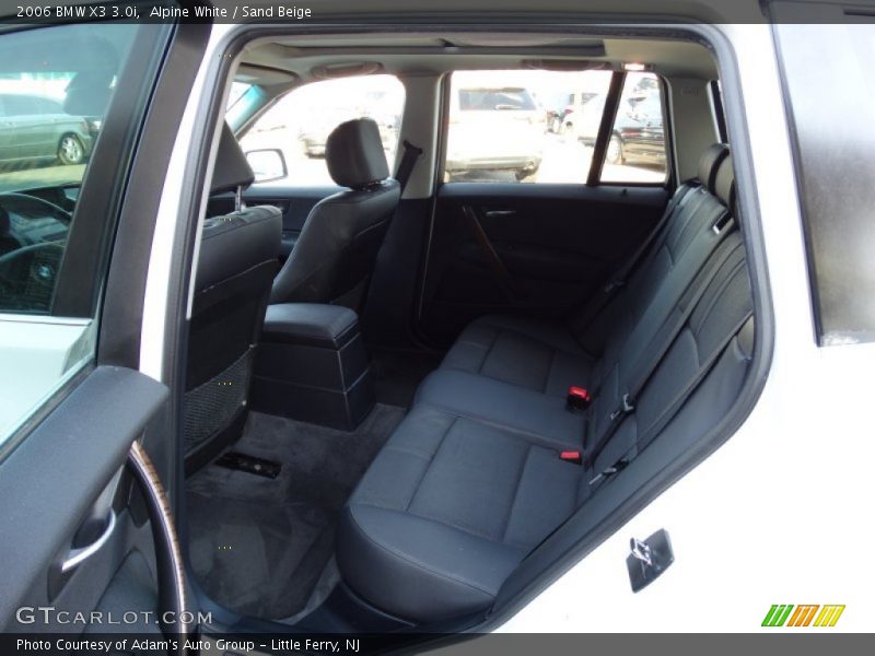 Alpine White / Sand Beige 2006 BMW X3 3.0i