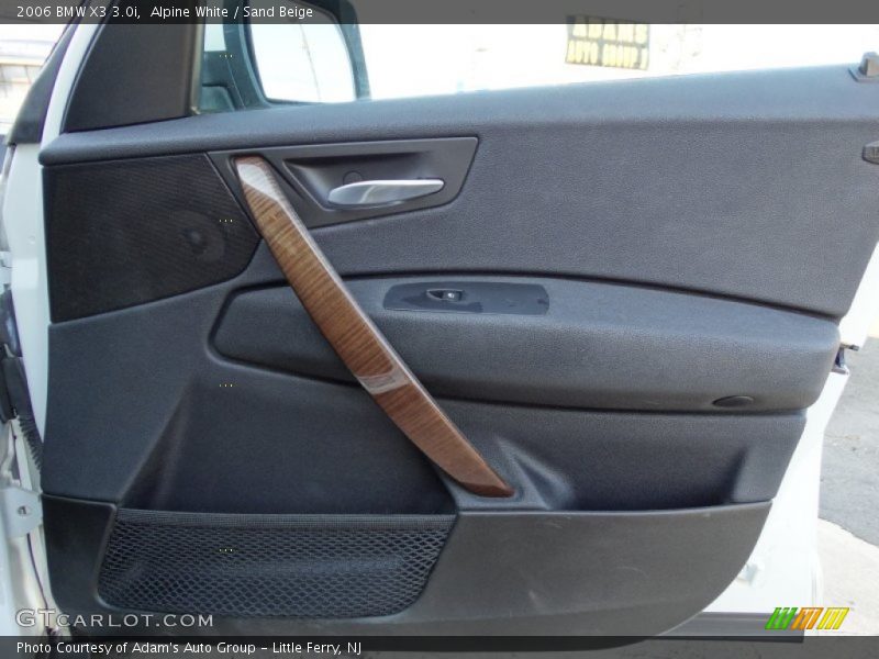Alpine White / Sand Beige 2006 BMW X3 3.0i